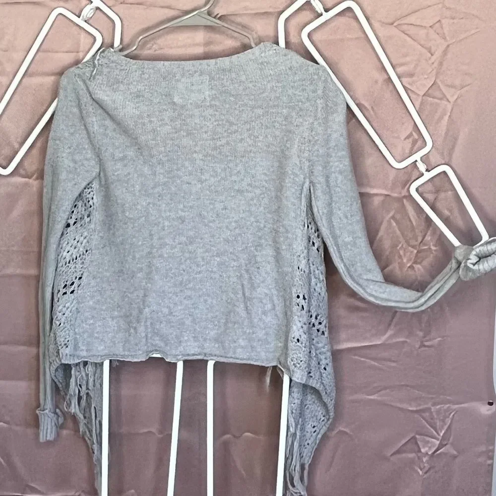 Justice knit cardigan size 12